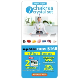 Supercharged 7 Chakras Crystal Set 