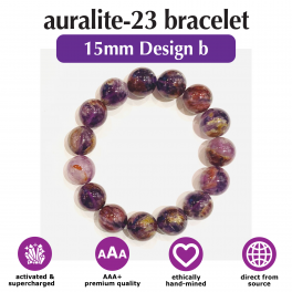 Auralite-23 15mm Bracelet (Design b)