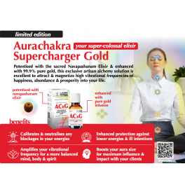 (Pre-Launch! Special Promo) AuraChakra Supercharger GOLD