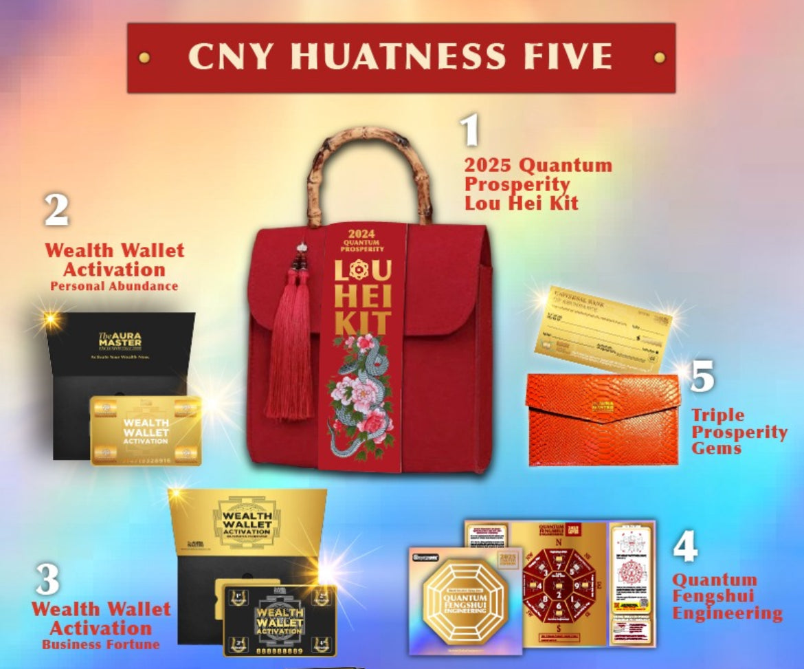 [CNY Savings Bundle of 5] Huatness Five