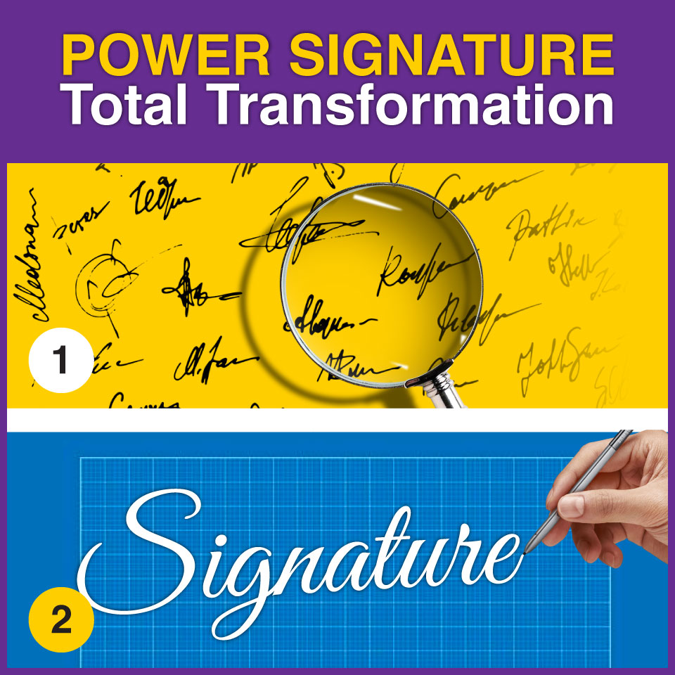 Power Signature Power Signature Total Transformation | The Aura Chakra Company