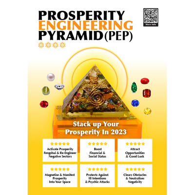 Prosperity Engineering Pyramid (PEP) 
Model L (Covers Up to 3,000 square feet)