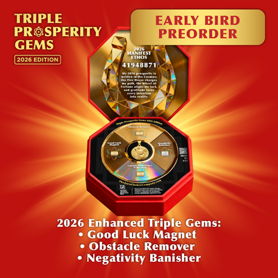 [EARLY BIRD SOLD OUT] Triple Prosperity Gems 2026 Edition